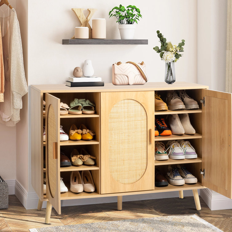 24 Pair Shoe Storage Cabinet